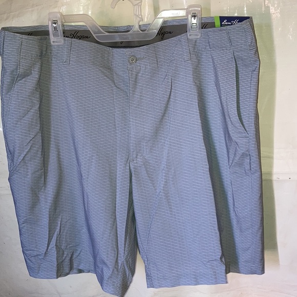 Men’s Ben Hogan Performance Shorts Gray Pattern - Picture 2 of 5